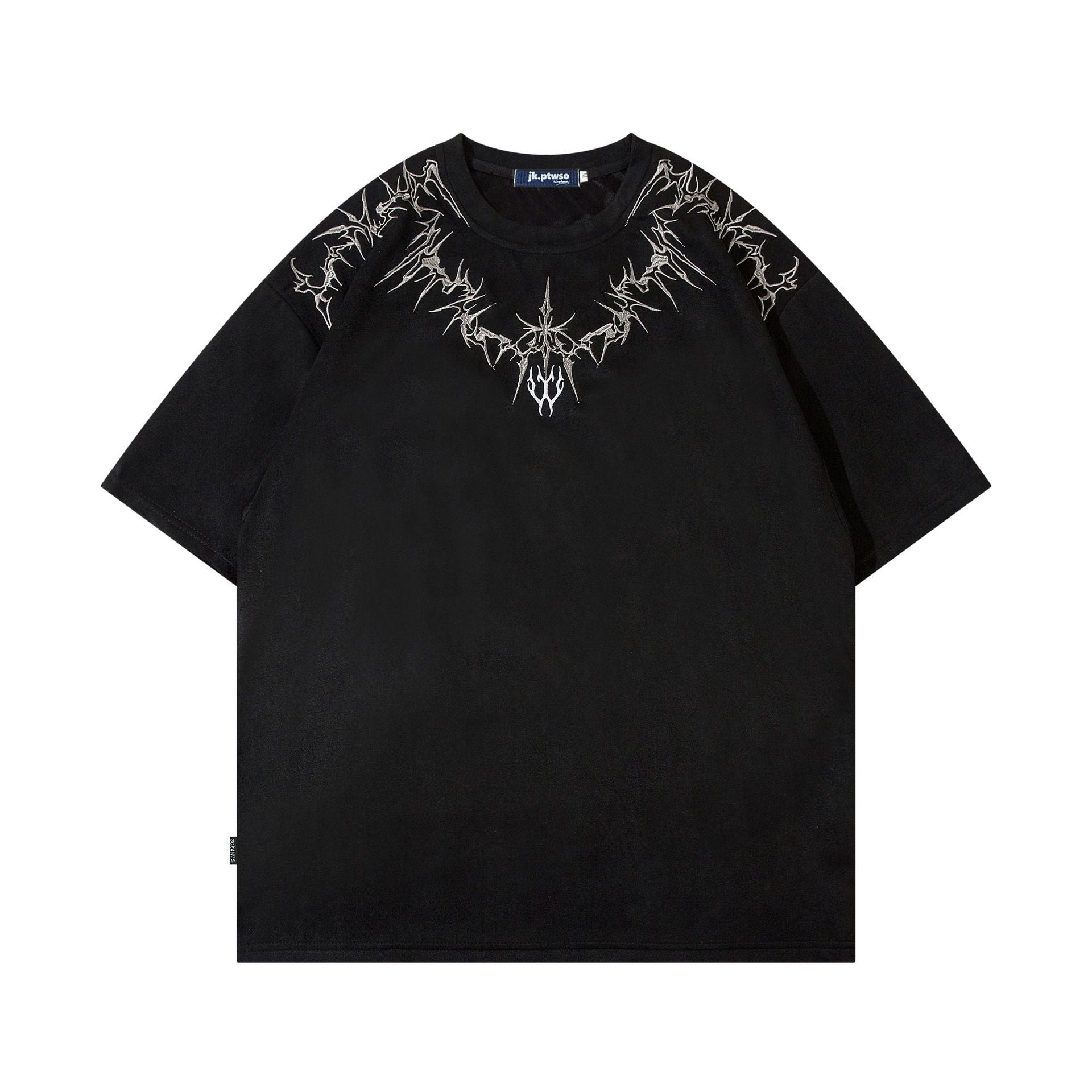 Dark Thorns Embroidered Tee