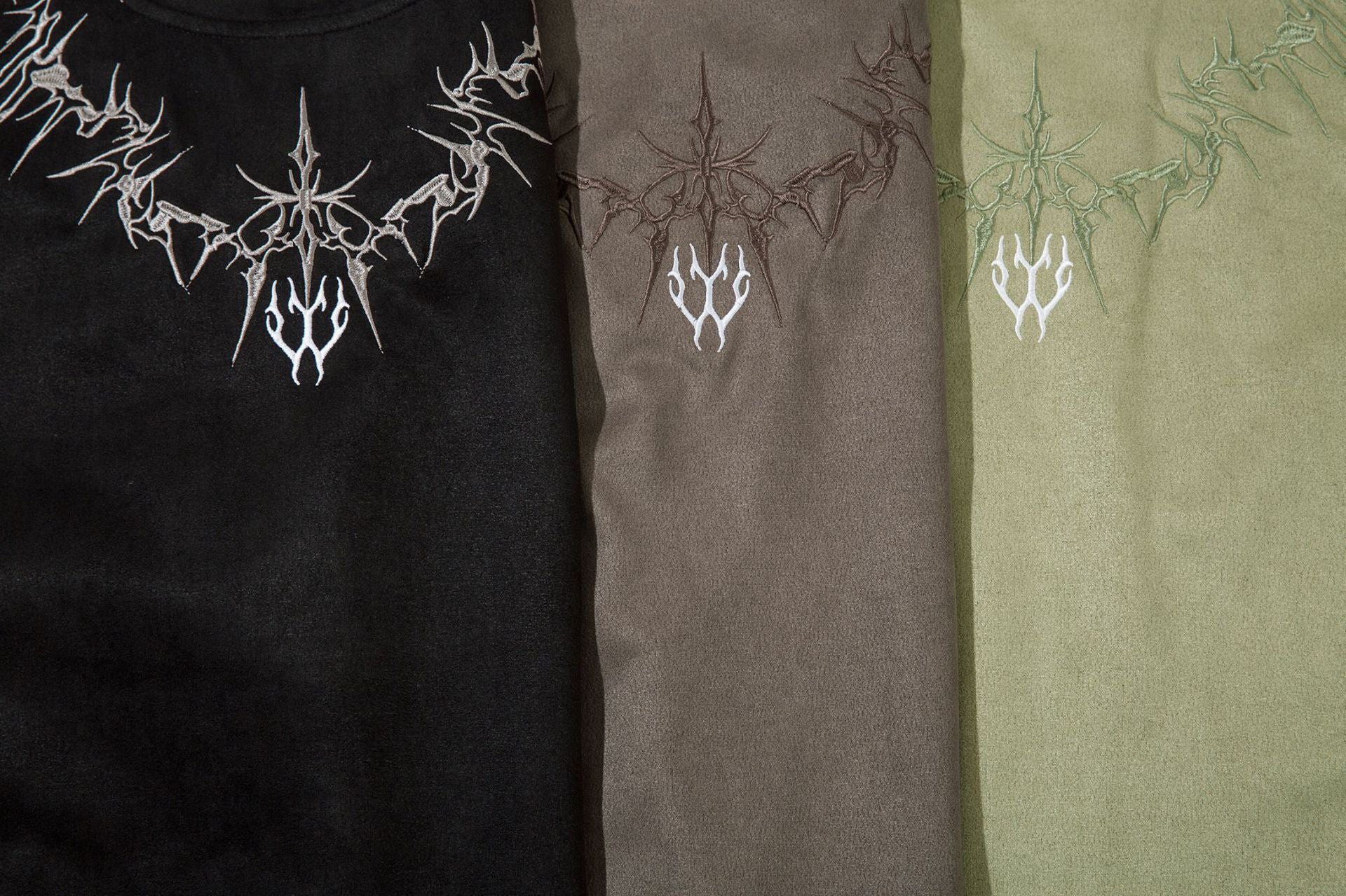 Dark Thorns Embroidered Tee