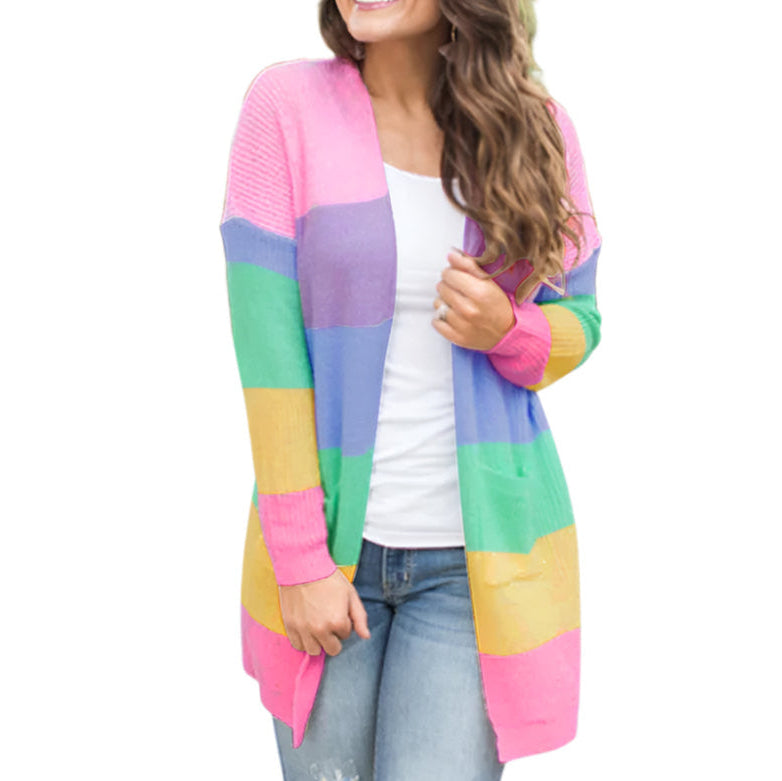 Snuggle Stripes Cardigan