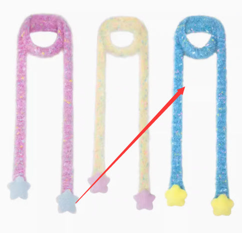 Dopamine Candy Star Scarf