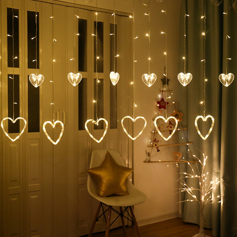 Love Glow LED Curtain Lights.