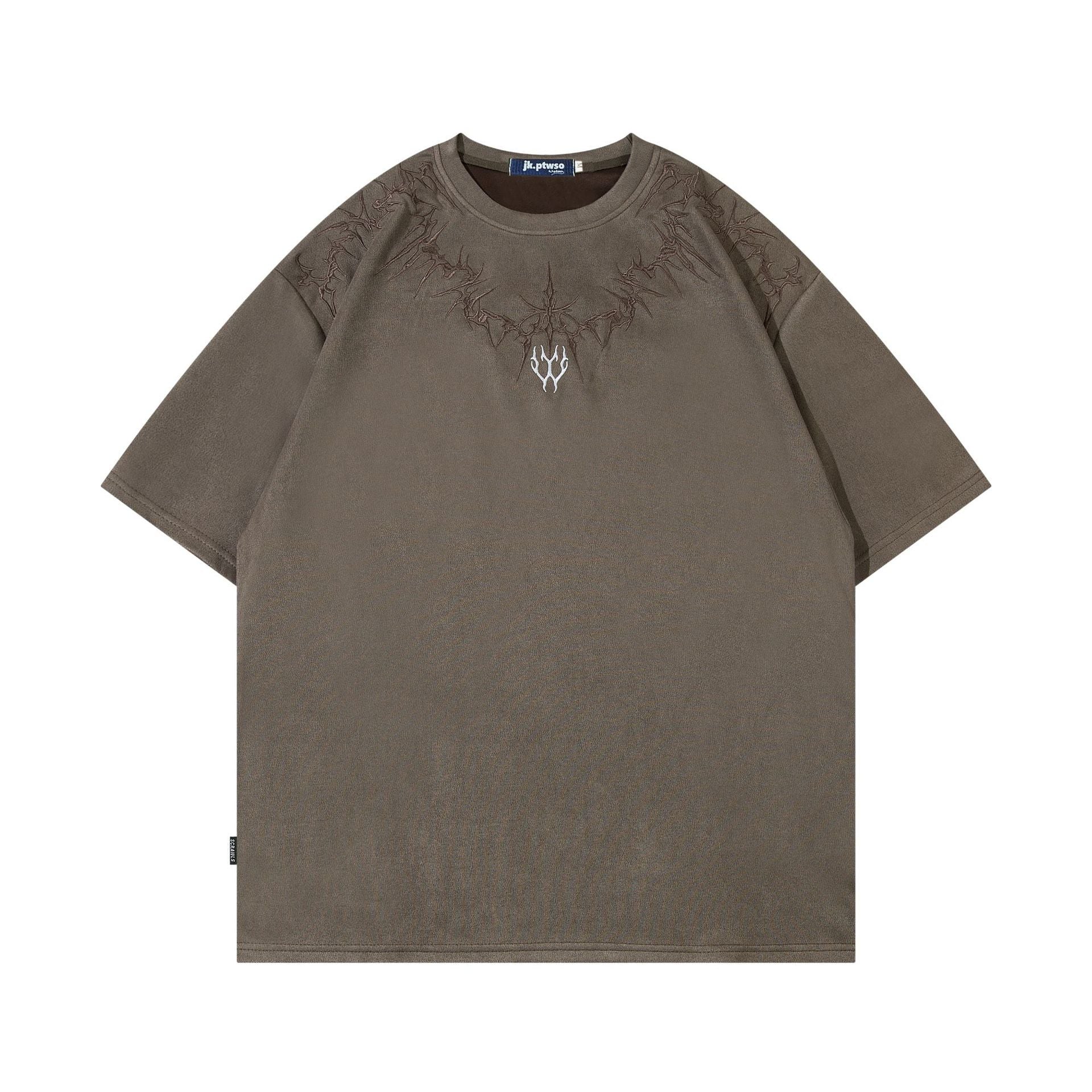 Dark Thorns Embroidered Tee