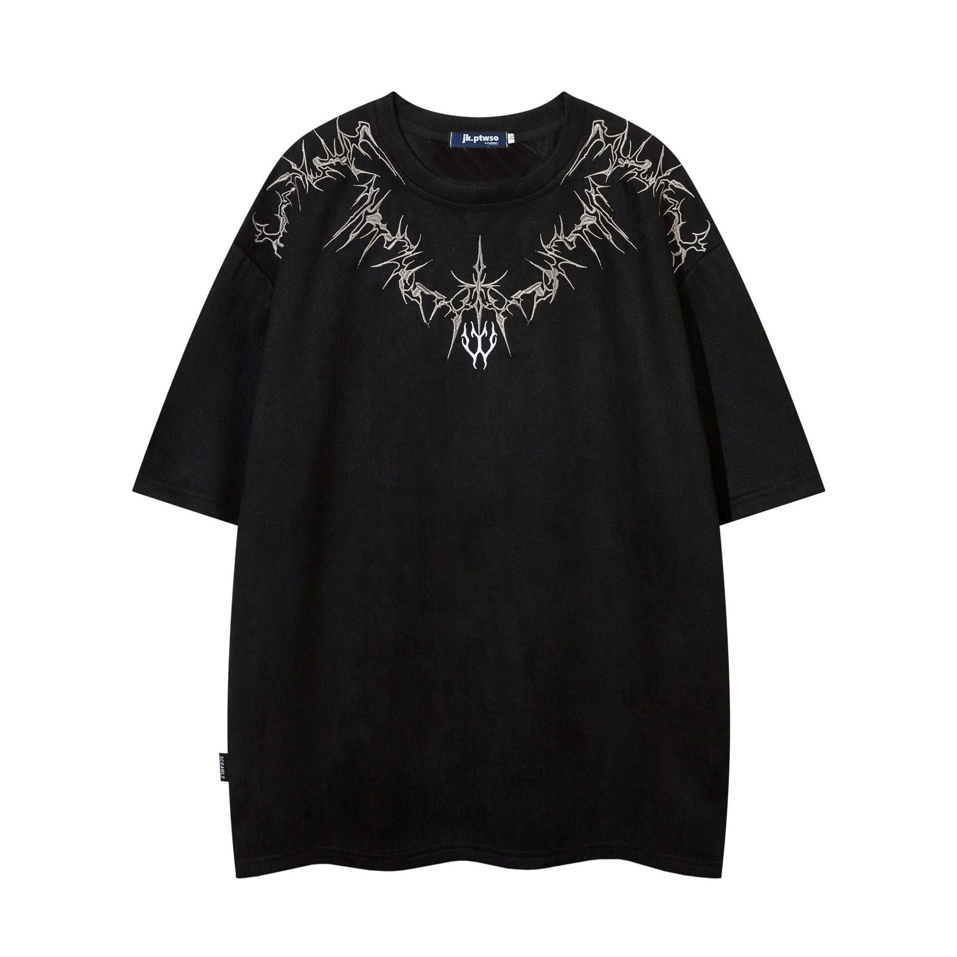 Dark Thorns Embroidered Tee
