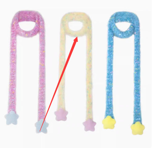 Dopamine Candy Star Scarf