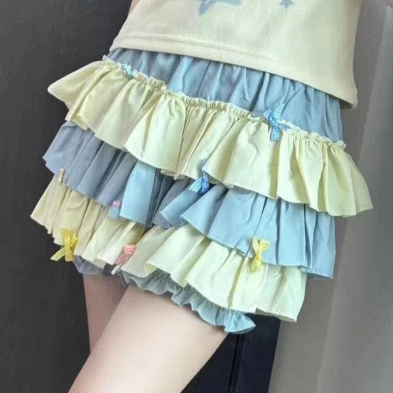 Candy Cloud Dopamine Cake Skirt (Colors)