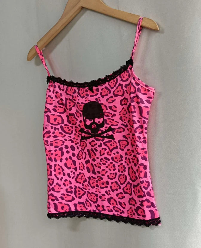Wild Heart Lace Skull Cami