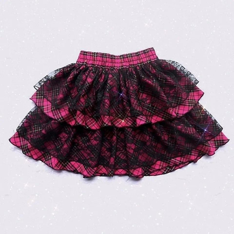Twisted Sugar Ruffle Skirt.
