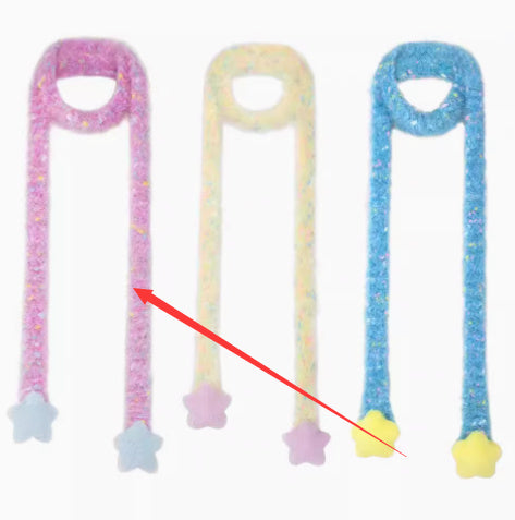 Dopamine Candy Star Scarf