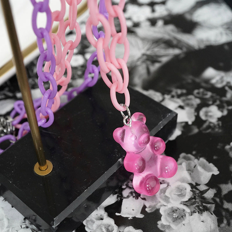 Candy Charm Layered Necklace.