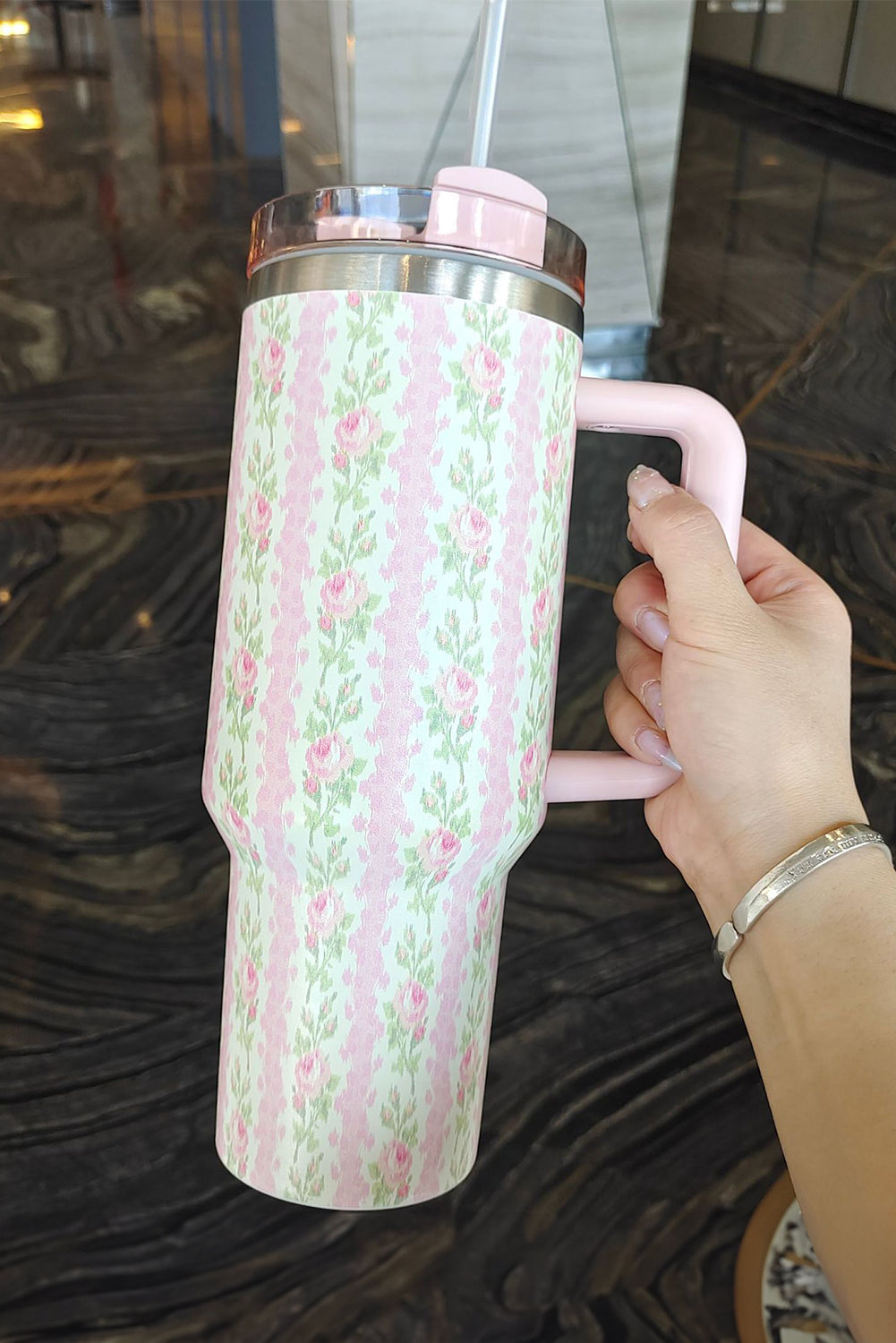 Pink Blossom Chill Tumbler.