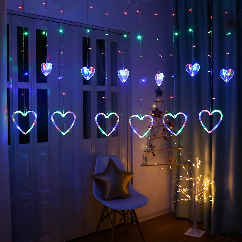 Love Glow LED Curtain Lights.
