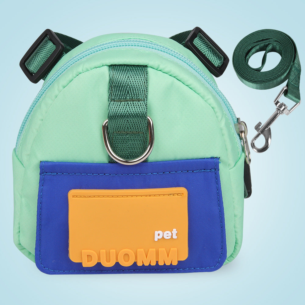 Paw Pack Colorblock Travel Pet Bag | Pet Backpack for Walks & Adventures