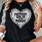 Prettiest in the Morgue Gothic Tee.