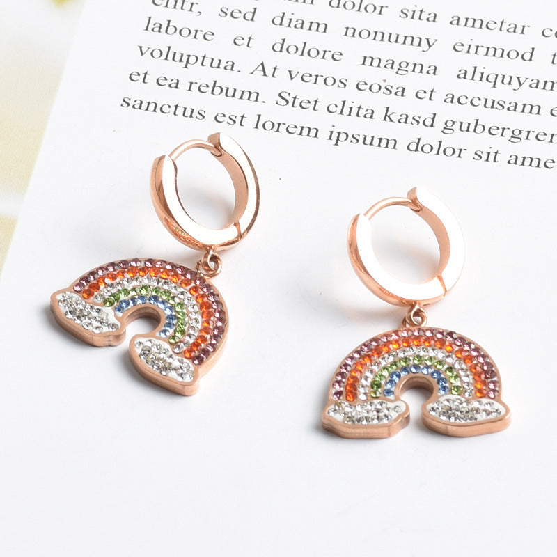 Twinkle Prism Rainbow Earrings