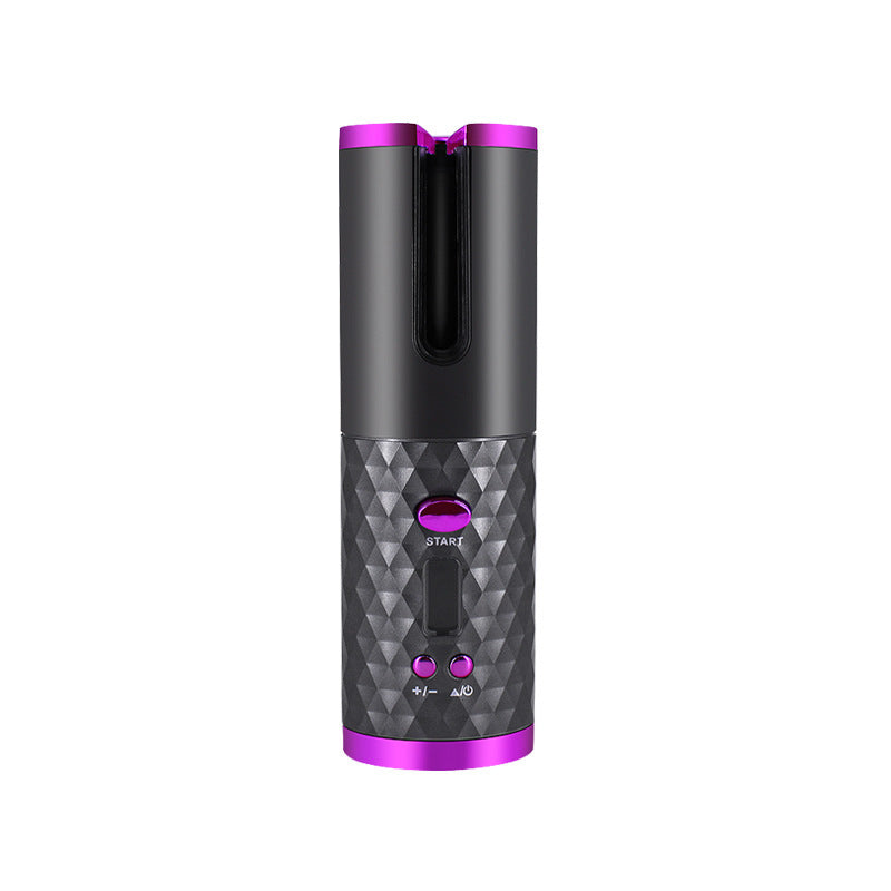 Twirl Me Cordless Auto Hair Curler | Portable Ceramic Curler with LCD Display & Anti-Tangle Tech