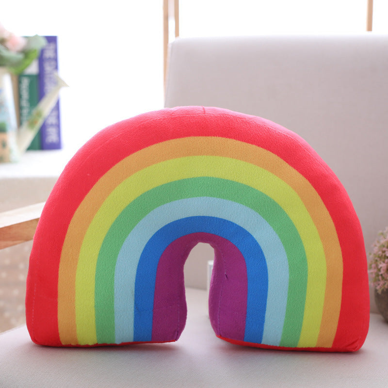 Dreambeam Rainbow Plush Pillow
