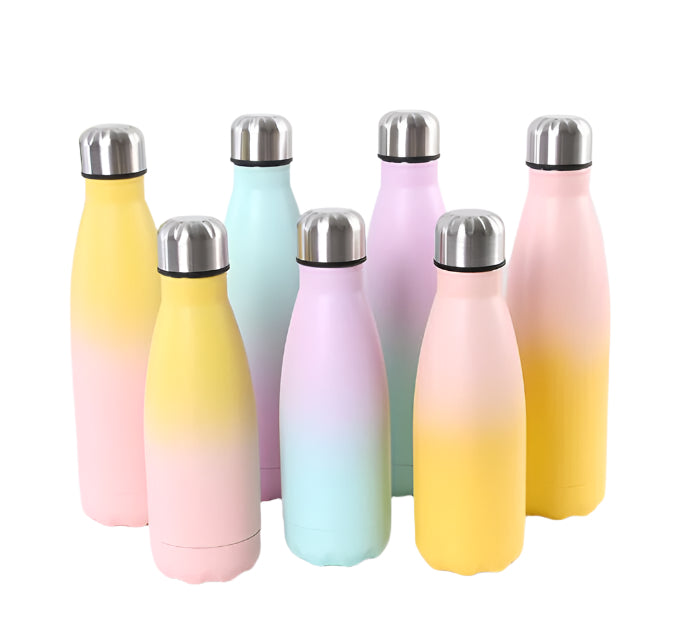 Rainbow Cola Bottle Thermos