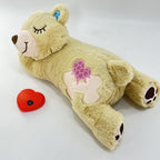 Cuddle Calm Heartbeat Bear | Plush Soothing Toy for Anxious Pets