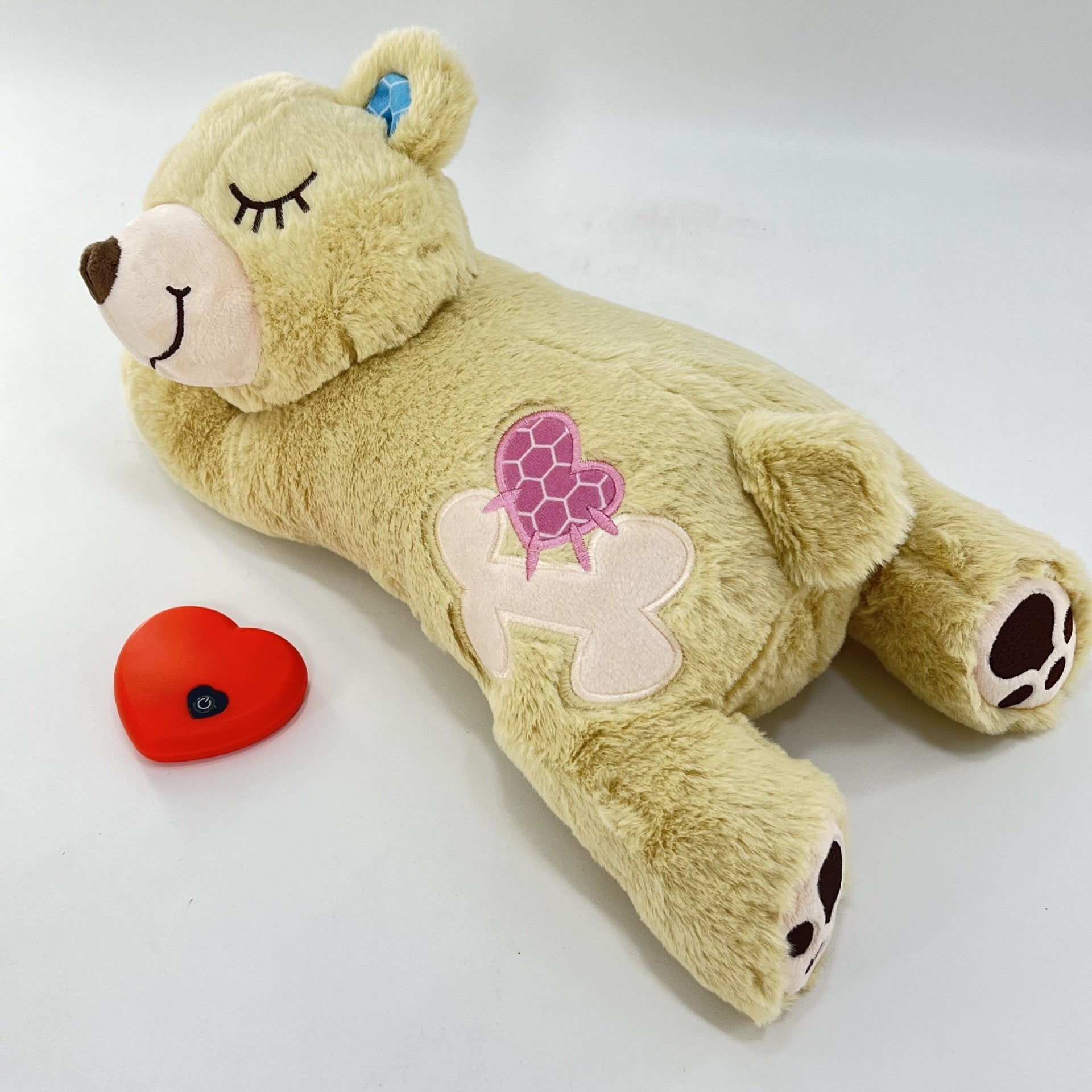 Cuddle Calm Heartbeat Bear | Plush Soothing Toy for Anxious Pets