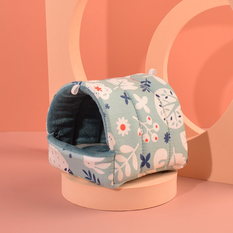 Snuggle Tales Plush Hamster Nest | Soft Cotton Hideaways in Cute Animal Styles