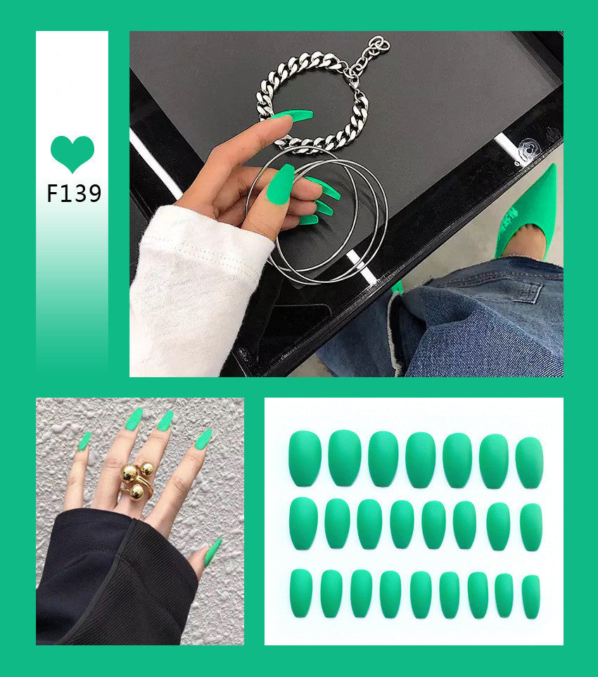 Chic Ballet Fake Nails Set (Colors)