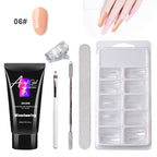Crystal Cloud Gel Nail Kit w/ LED Lamp & Case – Painless Extensions
