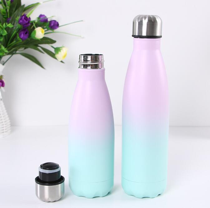 Rainbow Cola Bottle Thermos