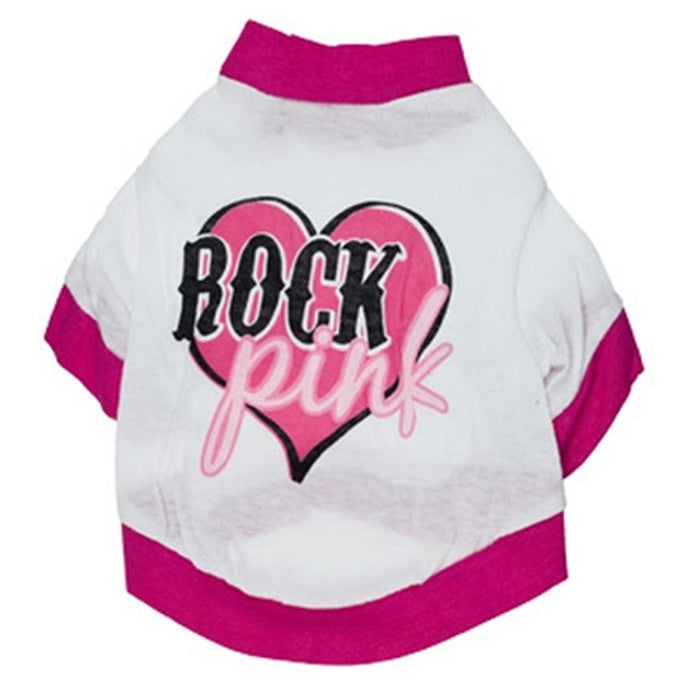 Rock n' Rosy Pet Tee | Cotton Dog & Cat Shirt