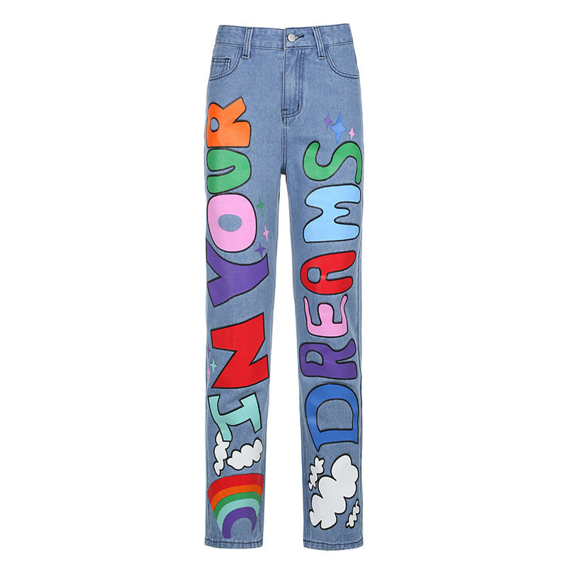 Tag Me Graffiti Jeans