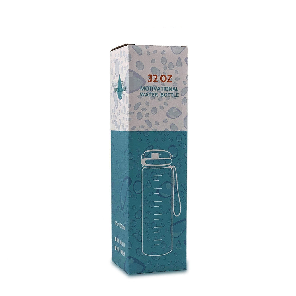 Hydrate Glow Time Marker Bottle | 1L Motivational Water Bottle