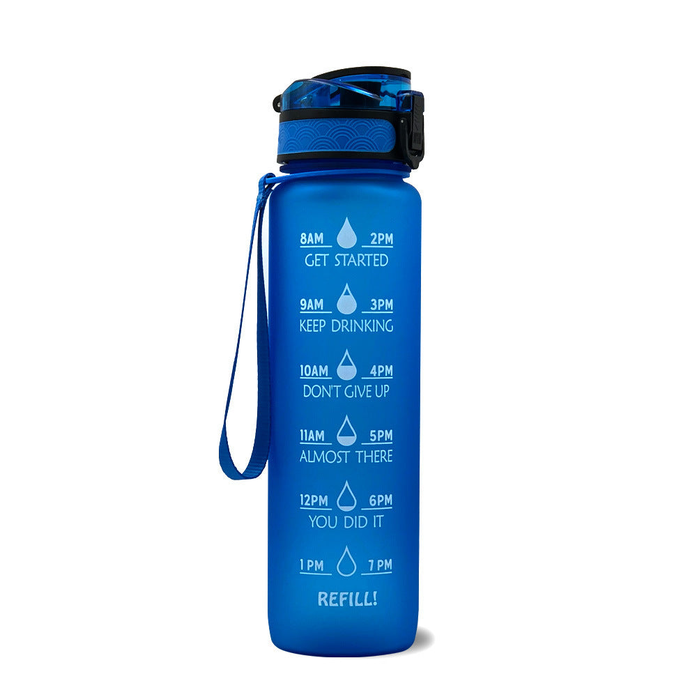 Hydrate Glow Time Marker Bottle | 1L Motivational Water Bottle