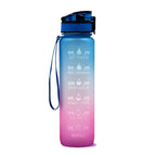 Hydrate Glow Time Marker Bottle | 1L Motivational Water Bottle