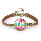 Wild Peace Vibes Bracelet.