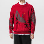 Retro Chirp Crew – Vintage Bird Sweater