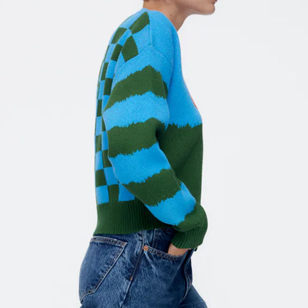 Mushroom Meadows Knit Sweater