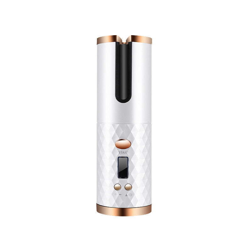 Twirl Me Cordless Auto Hair Curler | Portable Ceramic Curler with LCD Display & Anti-Tangle Tech