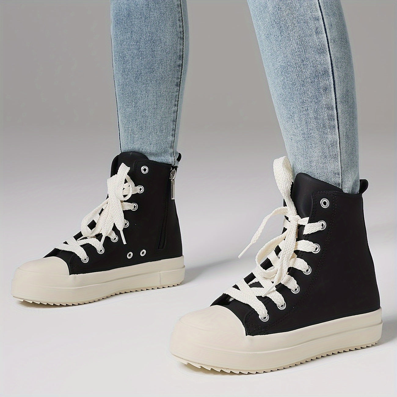 Kandy Core Platform Sneaker Boots.