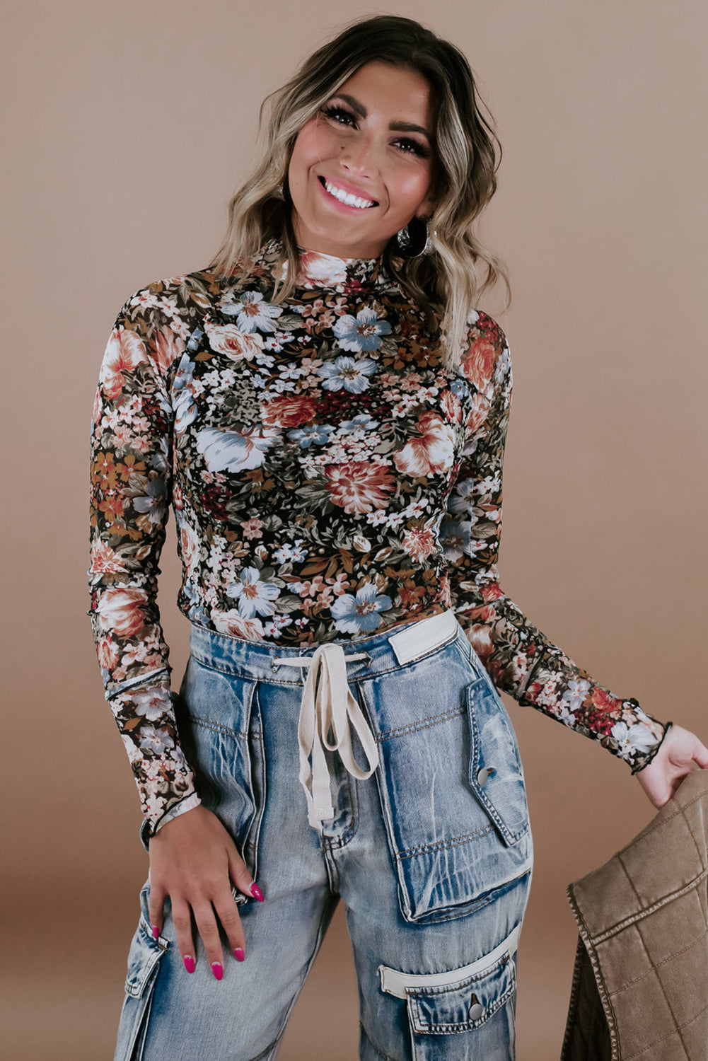 Petal Kiss Mesh Top