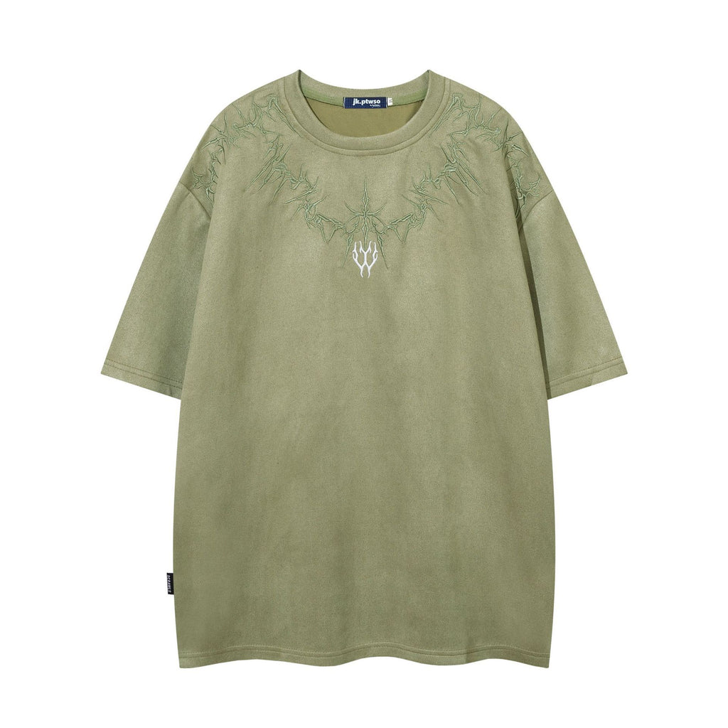 Dark Thorns Embroidered Tee