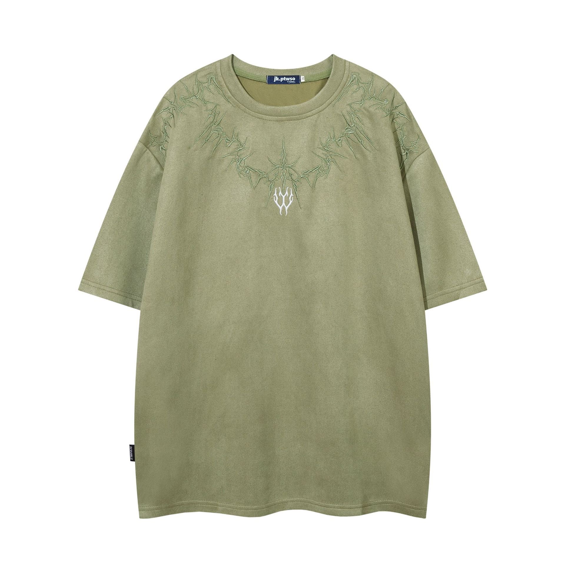 Dark Thorns Embroidered Tee