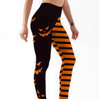 Pumpkin Spice Stretch Leggings – Halloween Yoga Pants