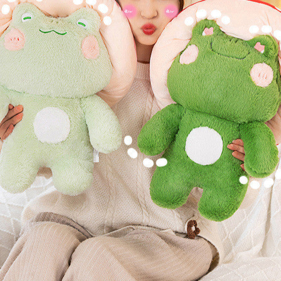 Toadstool Froggie Cuddle Buddy.