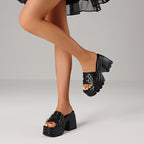 Y2K Dreamer Block Heels.