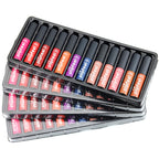 Gloss Pop 12-Color Lip Gloss Set | High-Shine Non-Sticky & Vegan