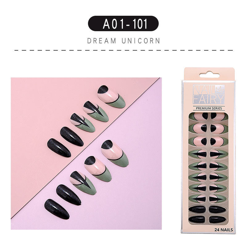 Prism Spectrum Pointed Nails (Colors)