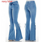 Ribbon Riot Flare Pants