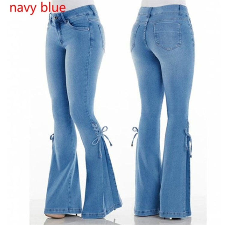 Ribbon Riot Flare Pants