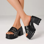 Y2K Dreamer Block Heels.