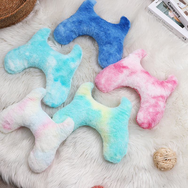 Lil' Dream Devil Pet Pillow | Super Soft Tie-Dye Plush for Cats & Smol Pups
