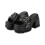 Y2K Dreamer Block Heels.